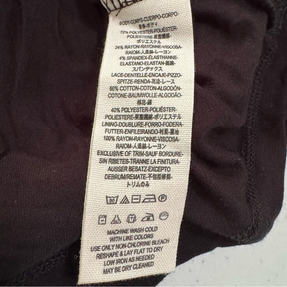 Free People City Girl Bodycon Black Mini Dress NWT Size Large - Picture 12 of 15